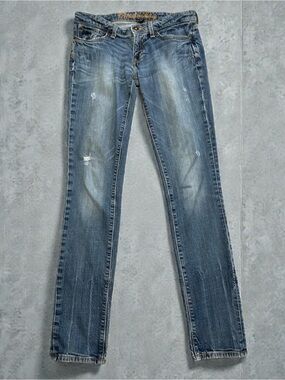 GAP Women's Skinny Jeans in Faded Blue Wash
